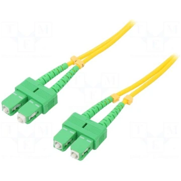 Fiber patch cord | both sides,SC/APC | 10m | LSZH