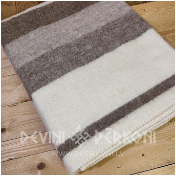 Vilnas sega svītrās 140x205 Klippan Saule