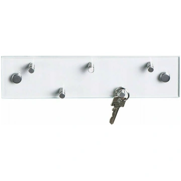 Zeller 30x8 cm + 5 haczyków, szkło,, ZELLER | 4003