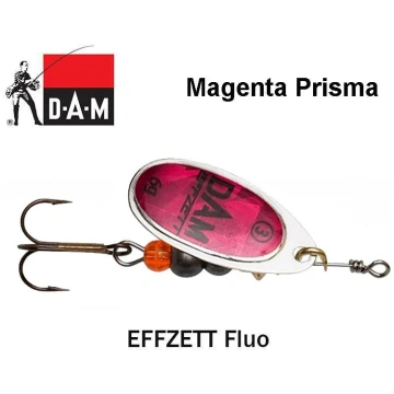 Rotējošais māneklis DAM effzett Fluo Magenta Prism
