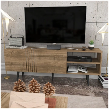 TV statīvs, Hanah Home, Valrieksts, 160 x 38,6 x 3