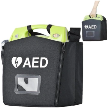 HYYKEJI Portatīva AED glabāšanas soma, AED defibri