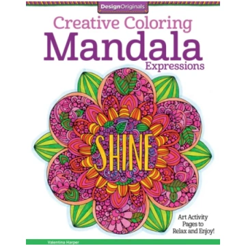 Creative Coloring Mandala Expressions Valentina Ha