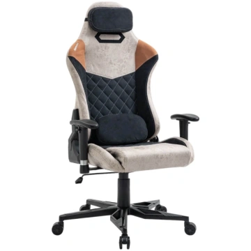 Darba krēsls Happygame 9301, melns krās./bēša krās
