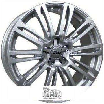 MAM A4 (Pelēks, Sudrabs) 7.5x17 ET35 5x112 66.6