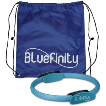 Bluefinity Pilates gredzens, ar diviem rokturiem, 