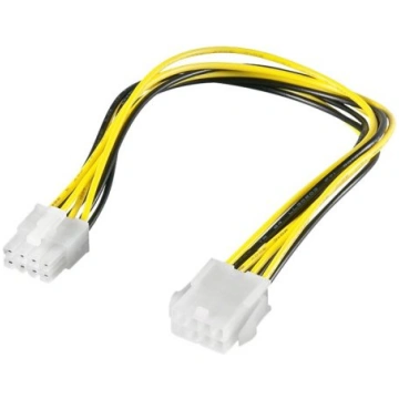 Goobay EPS PC power extension cable, 8-pin 51361