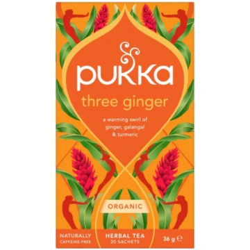 Pukka Organic Three Ginger Tea 20 per pack