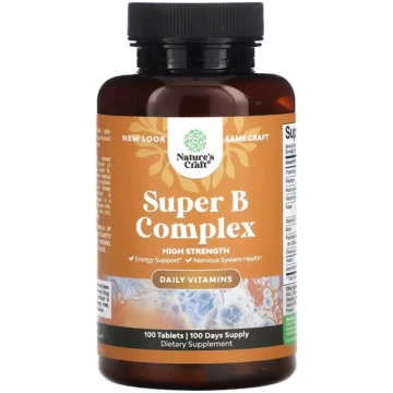 Nature's Craft, Super B Complex, High Strengt