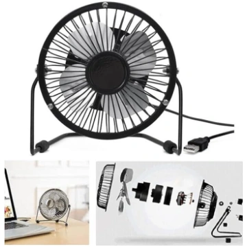 USB galda ventilators, mazs galda ventilators ar s