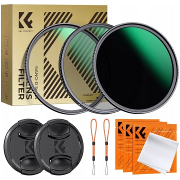 Filtr Kf Filtrów Nano-d Uv Cpl Nd1000 K&f 82mm 82+