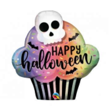 Folijas balons 32" QL SHP Halloween cupcake