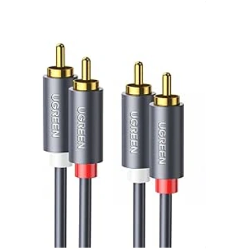 UGREEN RCA Cable, 2RCA to 2RCA Male Stereo Audio C