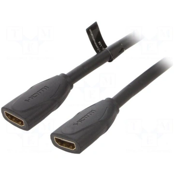 Cable | HDMI socket,both sides | PVC | HDMI 2.0 | 