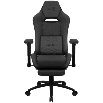 Spēļu krēsls AeroCool ROYAL AeroWeave, melna krās