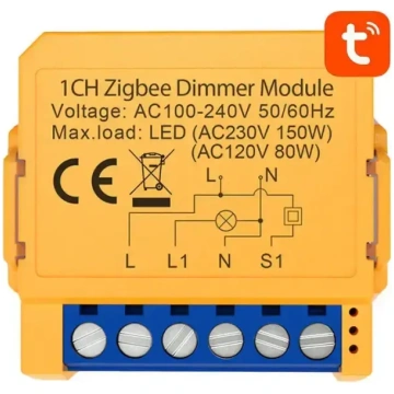 Avatto ZDMS16-2 ZigBee viedais slēdzis