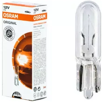 Spuldze Osram Original W2X4,6D 12V 2W ar stikla co