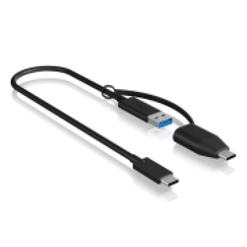 IB-CB033 USB 3.2 (Gen 2) Type-C to USB Type-A & Ty