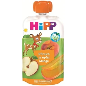 HiPP Organic Squeeze Peach in Apple Mango - Rosi D
