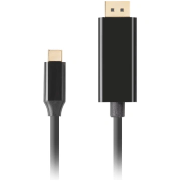 Lanberg CA-CMDP-10CU-0030-BK video kabeļa adapteri