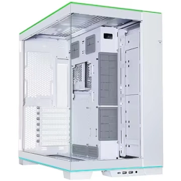 Lian Li O11D EVO RGB, Tempered Glass, White (O11DE