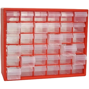 with 36pcs PVC boxes 405x305x650mm Strend Pro, max