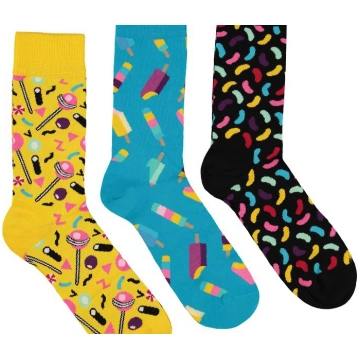 Happy Socks zeķu komplekts Candy Gift Box 3-pack
