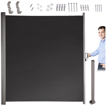 LUARO KX3218 izvelkama sānu nojume terasei 160x300