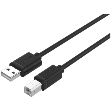 Kabel USB Unitek USB A - USB B (M/M) Melns 3m (Y-C