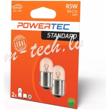 PTZ40-02B - Powertec R5W T16 12V 5W BA15s