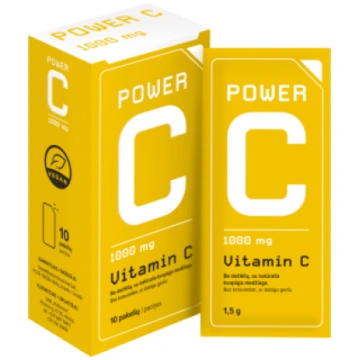 POWER C 1000mg, 10 paciņas BIOFARMACIJA