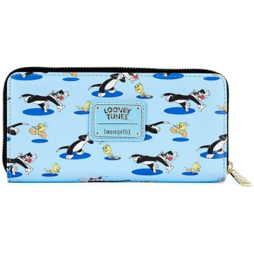 Loungefly Looney Tunes Tweety and Sylvester Zip-Ar
