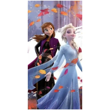 Bērnu pludmales dvielis 70x140 Frozen Ledus Sirds 