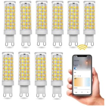7 W WiFi viedā G9 LED dimmable spuldze 68,3 mm G9 
