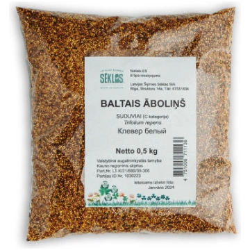 Sēklas Āboliņš baltais 0.5kg 2409270000037