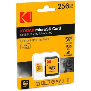 Kodak MicroSDXC 256GB UHS-I U3 Ultra