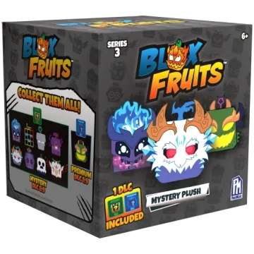 BLOX FRUITS Mīkstā rotaļlieta necaurspīdīgā iepako