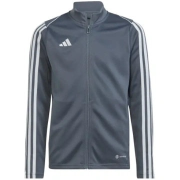 adidas TIRO 23 JKT Junior jaka HS3523 pelēka 128 c