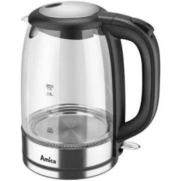 Elektriskā tējkanna Amica KD2050 1.7L 2200W stikla