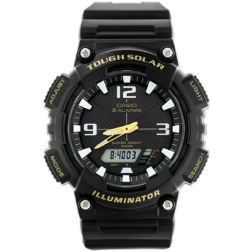 Vīriešu pulkstenis Casio Aq-s810w-1bv ar saules en