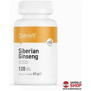 Ostrovit Siberian Ginseng Žeņšeņs 120 tabletes
