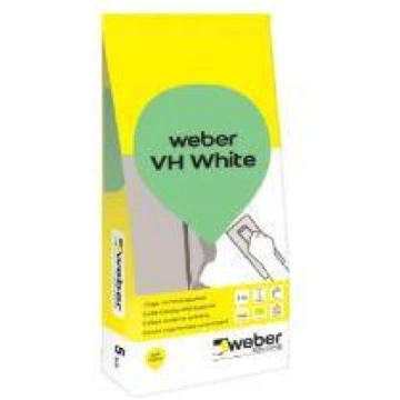 Weber VH White balta mitrumizturīga nobeiguma špak