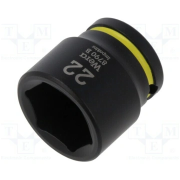 Socket: 6-angles; socket spanner,impact; HEX 22mm;