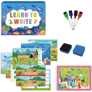 Montessori rotaļlieta, klusā grāmata bērniem no 1 