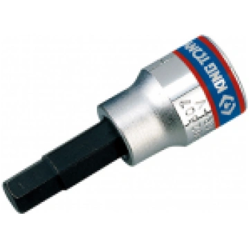 Muciņa-bits 3/8”, HEX, 12mm, KING TONY