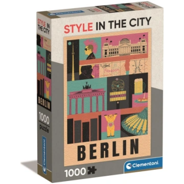Clementoni Puzzle Compact Berlin 1000 (39845) | GX