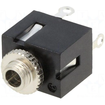 Socket | Jack 2,5mm | female | mono | ways: 2 | st