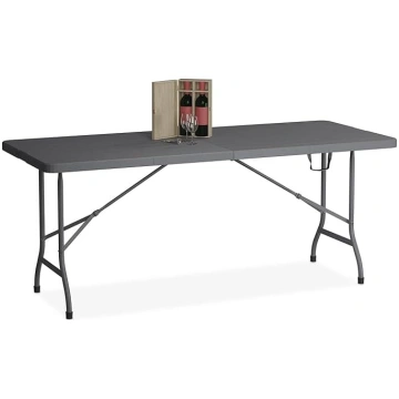 Relaxdays Folding Garden Table H x W x D: 73 x 180