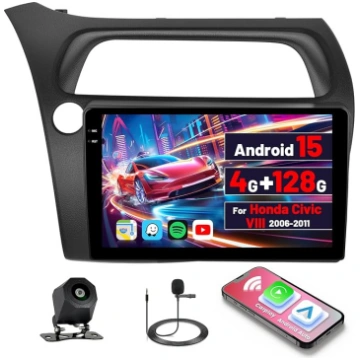 Inefala 4G + 128G Android 15 auto radio Honda Civi