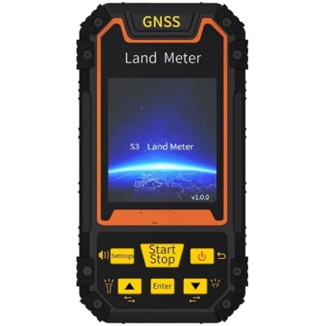 Rokas GPS zemes platību mērīšanas ierīce – augstas
